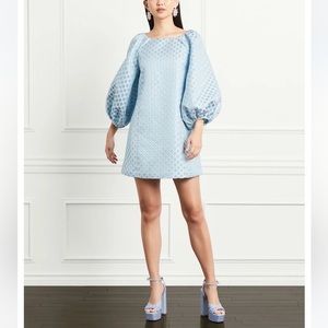 The Araminta Dress - Snowflake Brocade